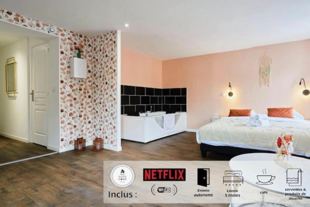 Ng Prestige L Lille L Tourcoing - Bouvines Balneo Apartment Exterior photo